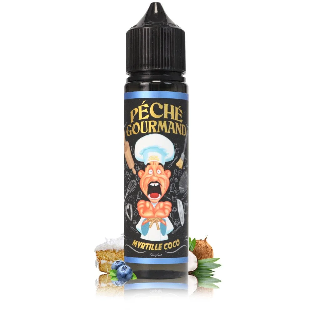 Pécher gourmand - Myrtille Coco - Liquidelab